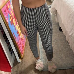 H&M checkered workwear pants